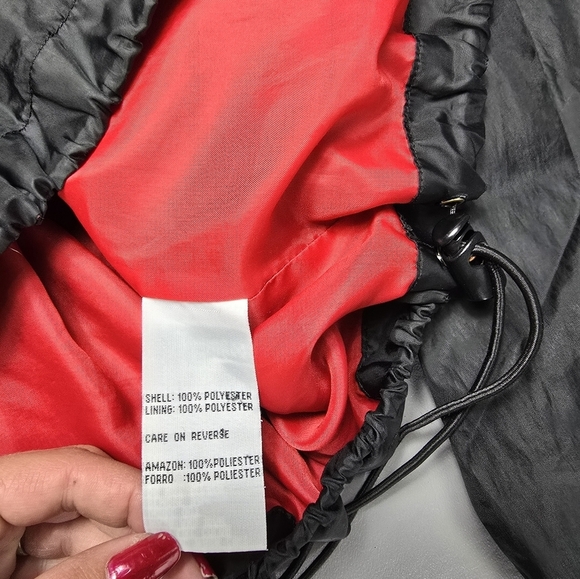 G 3 mens ohio state black and red windbreaker jacket size XXL - Picture 5 of 11